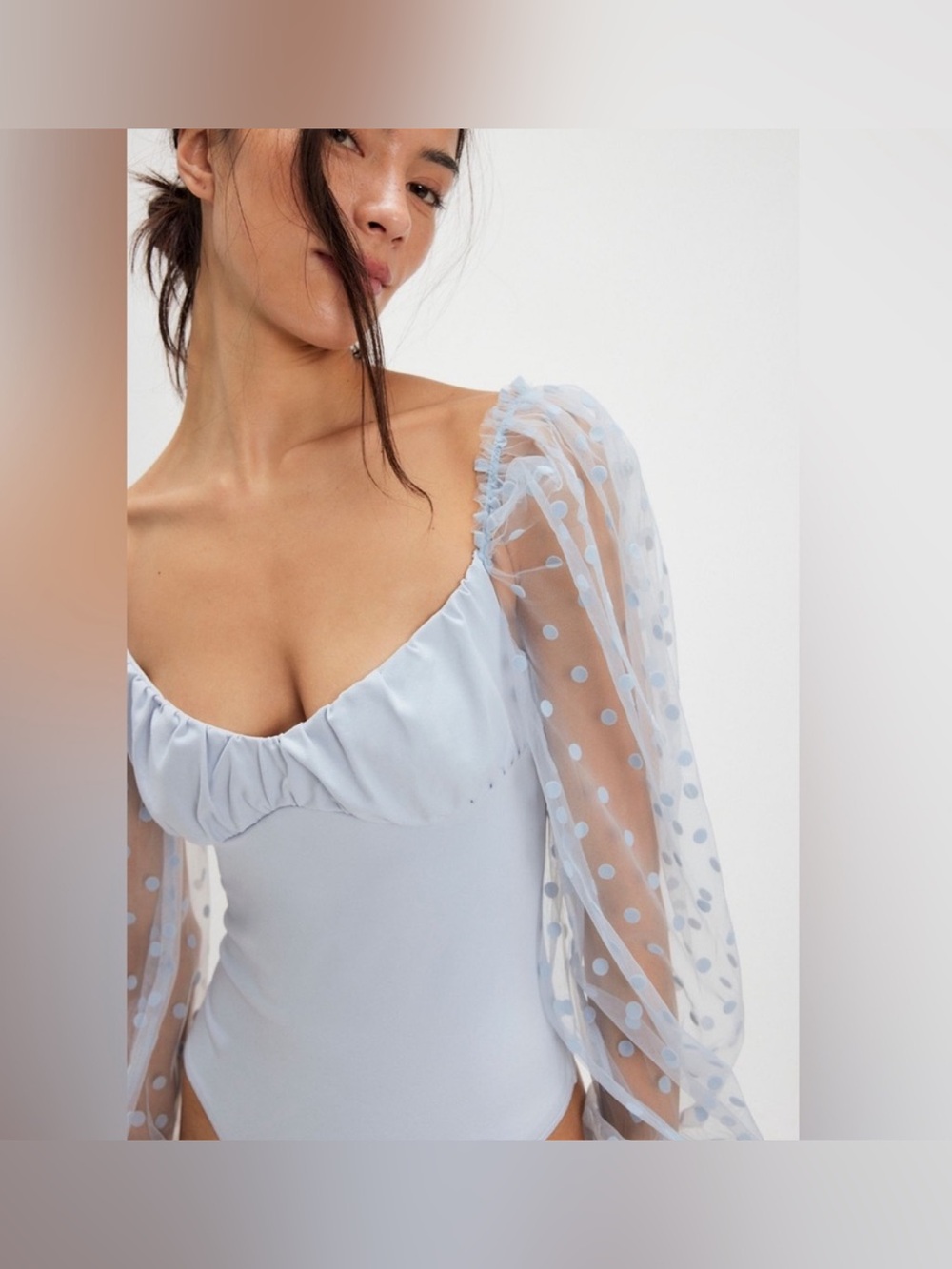 Free People Molly at Midnight Bodysuit